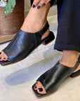 Blyzara - Open sandalen voor dames, elegant en comfortabel met een moderne lage hak