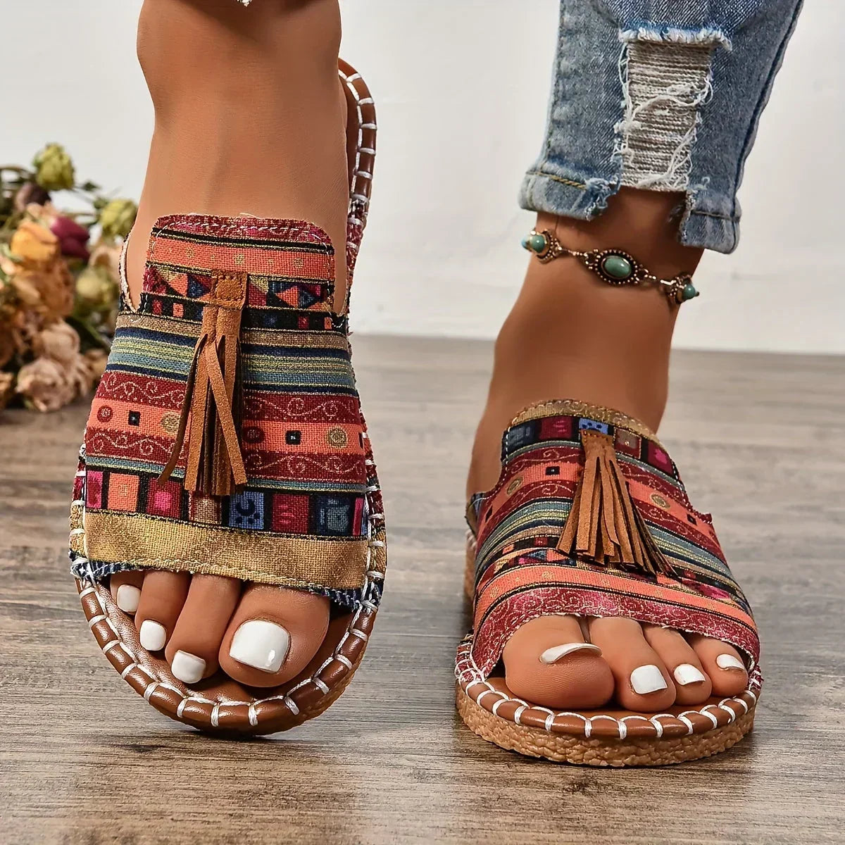 Ione - Casual Orthopedische Sandalen voor Dagelijks Comfort en Casual Stijl