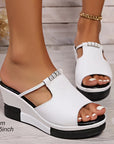 Evania - Comfortabele orthopedische plateausandalen voor dames