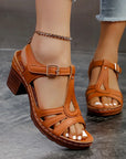 Eliette - Orthopedische Platform Sandalen - Retro elegantie en absoluut comfort