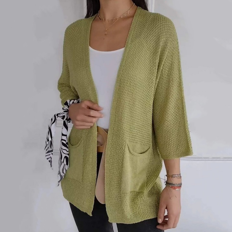 Noor - gebreid vest voor dames