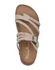 Dalyra - Dames orthopedische sandalen met verstelbare gevlochten banden