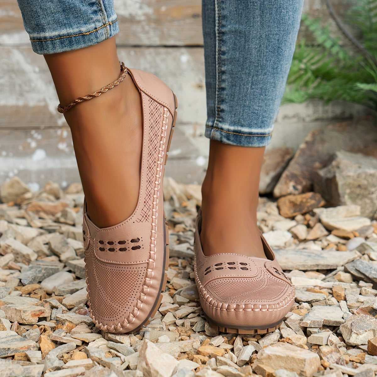 Glysoria - Ademend en lichtgewicht orthopedische platte schoenen voor dames