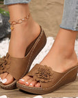 Nirelle - Sandalen met bloemen voor dames