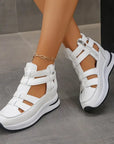 Romina - Elegante en lichtgewicht sandalen met sleehakken