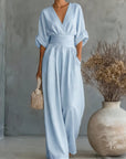 Avelissea - Dames jumpsuit met V-hals