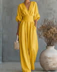 Avelissea - Dames jumpsuit met V-hals