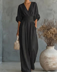 Avelissea - Dames jumpsuit met V-hals