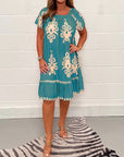 Freya - Zomerjurk met een unieke print