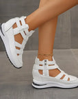 Romina - Elegante en lichtgewicht sandalen met sleehakken