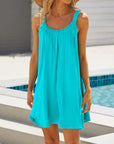 Rika - Sleeveless Loose Backless Dress