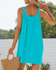 Rika - Sleeveless Loose Backless Dress