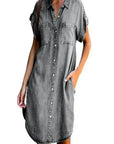 Hannah - Denim Dress
