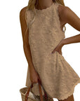 Alice - O Neck Sleeveless Dress