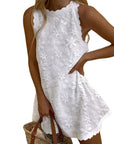 Alice - O Neck Sleeveless Dress