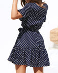 Zoe - Polka Dot Boho Beach Dress