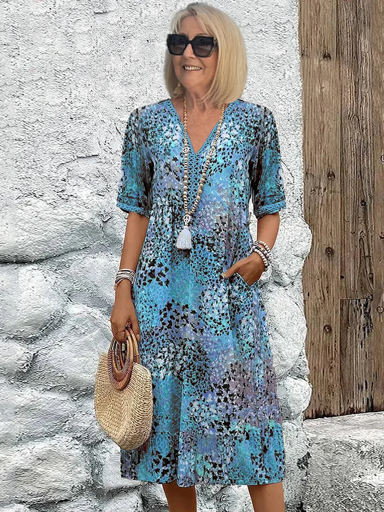 Coraline - Elegante en moderne midi-jurk