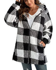 Mandy - Checkered Women Coat