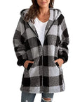 Mandy - Checkered Women Coat