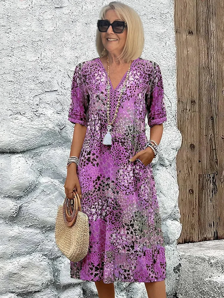 Coraline - Elegante en moderne midi-jurk