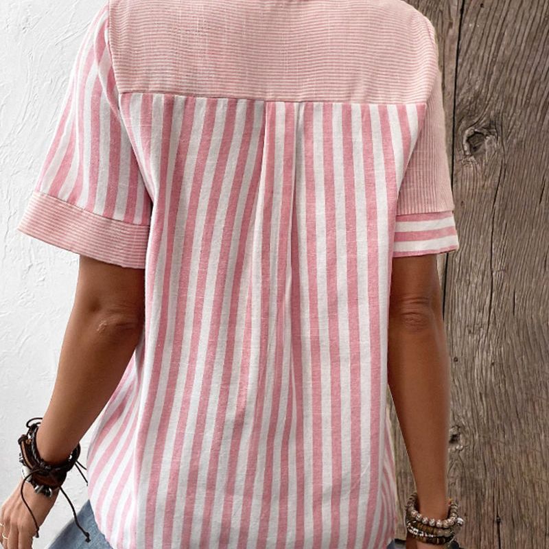 Liva - Gestreepte Blouse