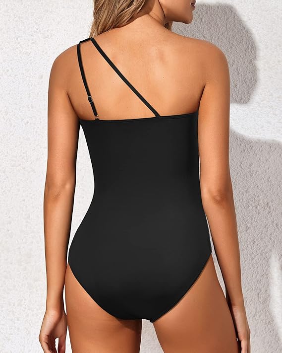 Grace – Elegant één-schouderbadpak