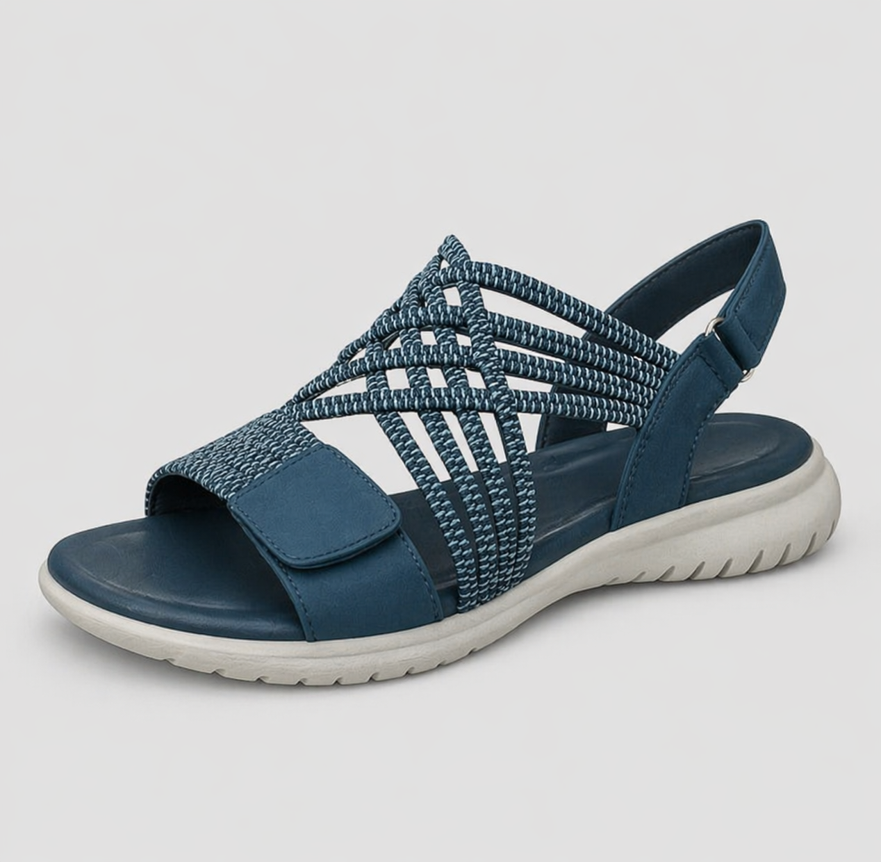 Janira - Dames sandalen met comfortabele verstelbare gevlochten banden