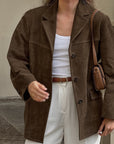 Dana Suède Jacket - Dé herfsttrend van dit moment!