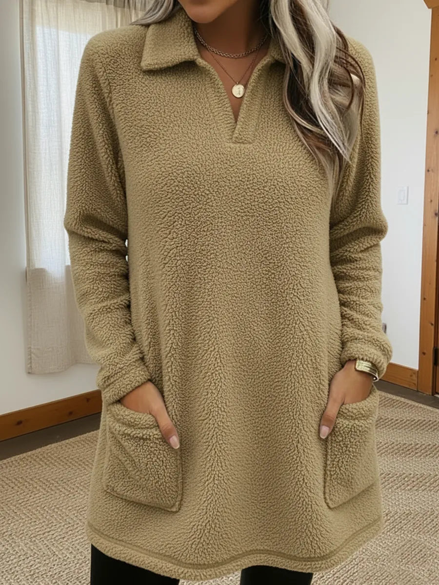 Elysavianne - Zachte Fleece Sweat met Omhullend Comfort