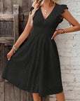 Darianne - Elegante getailleerde zomerjurk