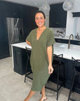 Dorelia - Elegante en chique jurk met V-hals