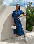Daphne - Sunshine Denim Jurk
