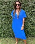 Dorelia - Elegante en chique jurk met V-hals