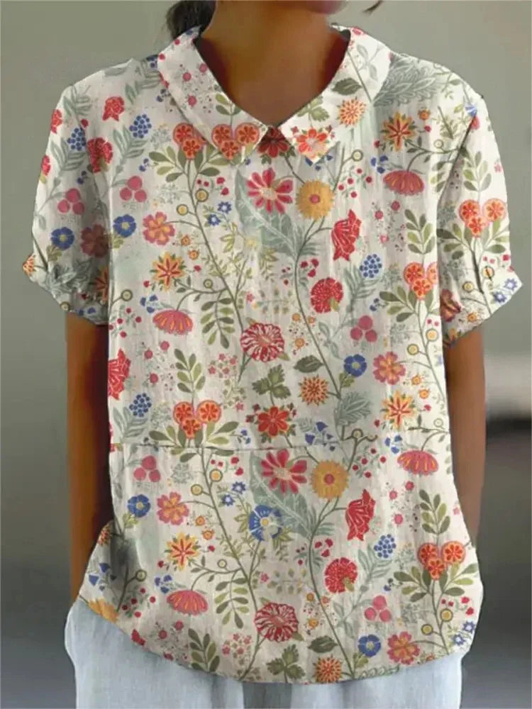 Ombeline - Elegante zomrblouse