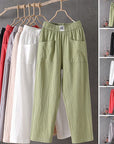 Viridis - Linen Trousers