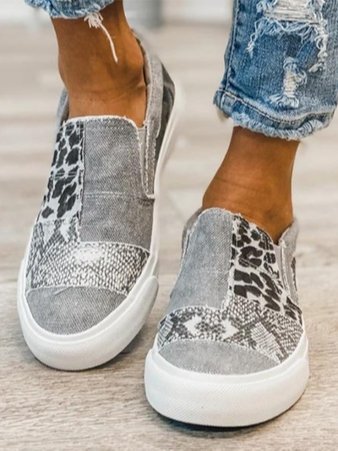 Yana - Trendy instap sneakers met prachtige print
