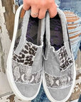 Yana - Trendy instap sneakers met prachtige print