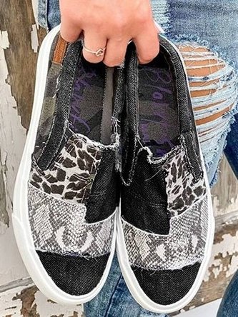 Yana - Trendy instap sneakers met prachtige print