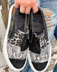 Yana - Trendy instap sneakers met prachtige print