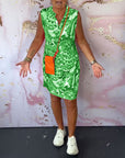 Ilira - Elegante jurk met V-hals