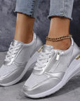 Pavrixa - Dames Sneakers Versterkt Comfort Zijrits Moderne Stijl