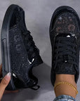 Jorexa - Dames Sneakers Van Ademende Kant Casual Elegante Stijl