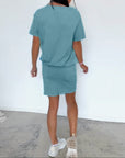 Demyra - Korte stretch jurk voor dames in zwart casual chic stijl
