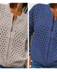 Florence - Gebreid vest voor dames