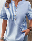 Liva - Gestreepte Blouse