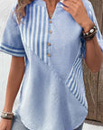 Liva - Gestreepte Blouse