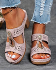 Novellea - Dames orthopedische sandalen met comfortabele en open hak