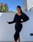 Alexis - Casual Sweatshirt Dress Set