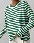 Scarlett - Classic Stripped Cotton Shirt