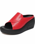 Eliza | Orthopedische slip-on sandalen met wedges